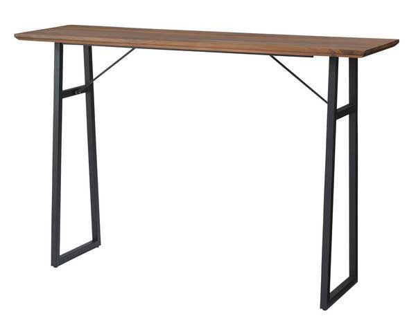 スチール 粉体塗装 製カウンターテーブルの脚 ２脚組 W35×D10×H98cm No.264