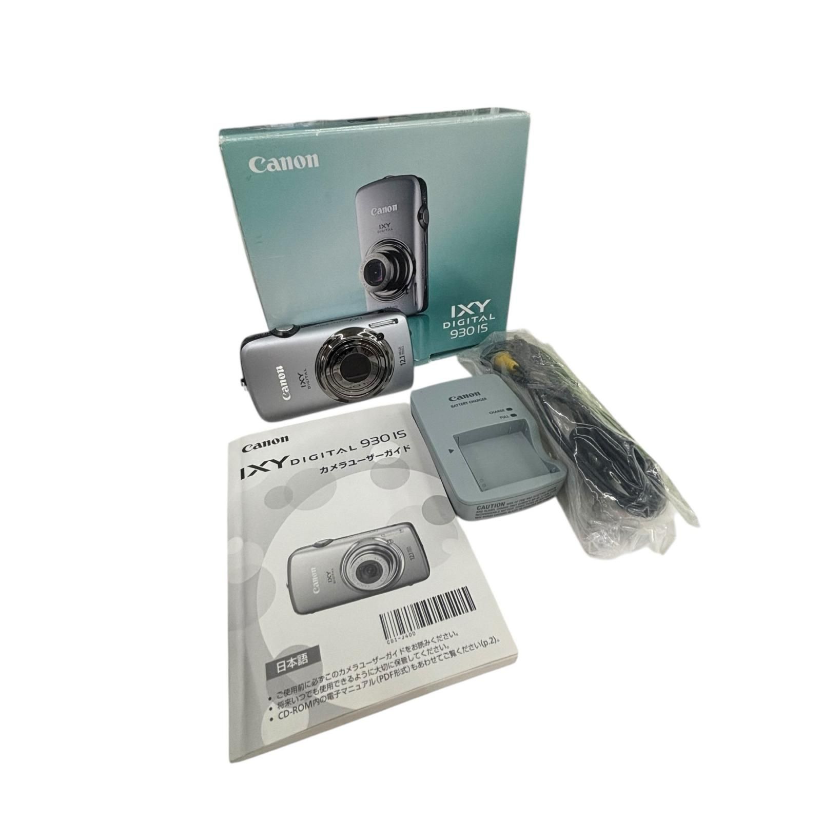 118011 動作 済み canon キャノン デジタルカメラ IXY 930IS シルバー