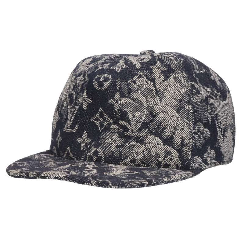 ルイヴィトン MP 2871 キャスケット モノグラム タペストリーキャンバスベースボールキャップ帽子 メンズ 60