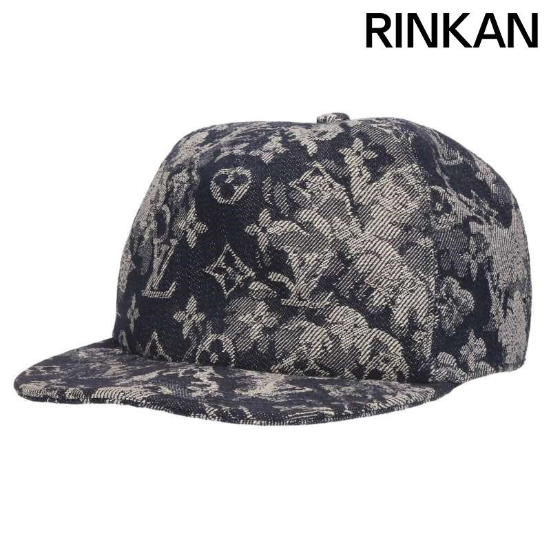 ルイヴィトン MP 2871 キャスケット モノグラム タペストリーキャンバスベースボールキャップ帽子 メンズ 60