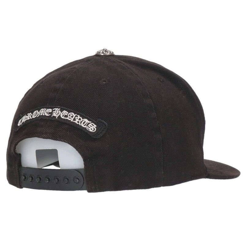 クロムハーツ TRUCKER CAP デニムトラッカー バーティカルロゴステッチデニム帽子 メンズ ONE SIZE