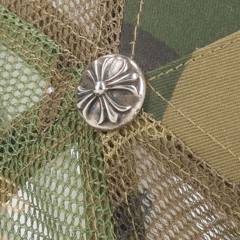 クロムハーツ TRUCKER CAP/トラッカーキャップ カモフラ柄CHパッチ