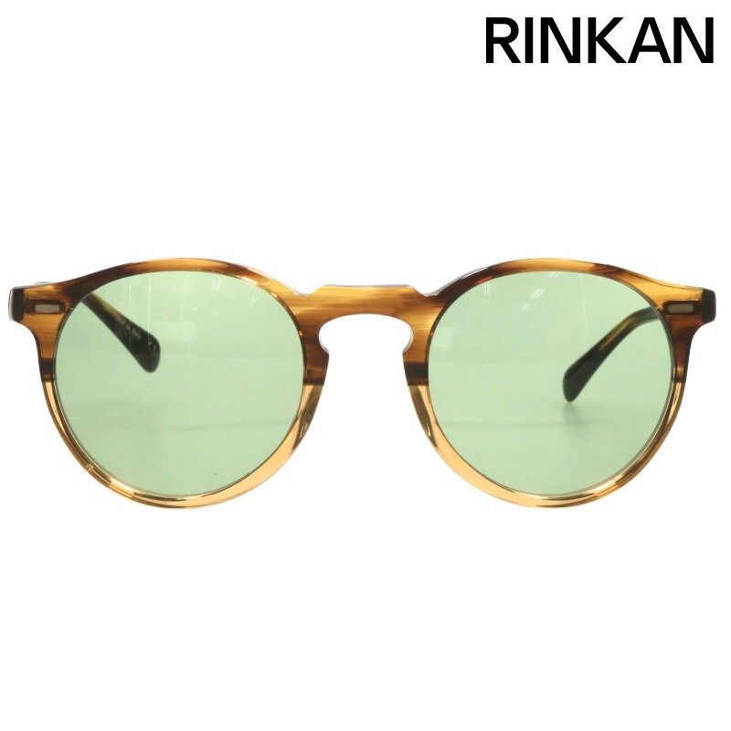 オリバーピープルズ Gregory Peck クリアフレーム眼鏡 メンズ 50□23  