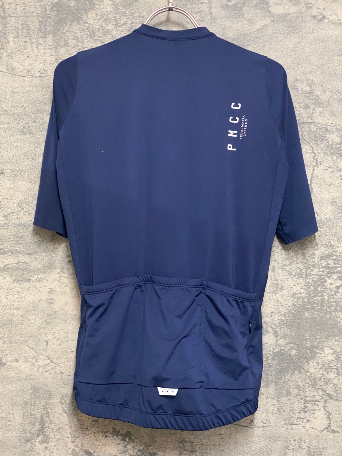 JO293 ペダルマフィア Pedal Mafia PMCC 半袖 サイクルジャージ ネイビー S