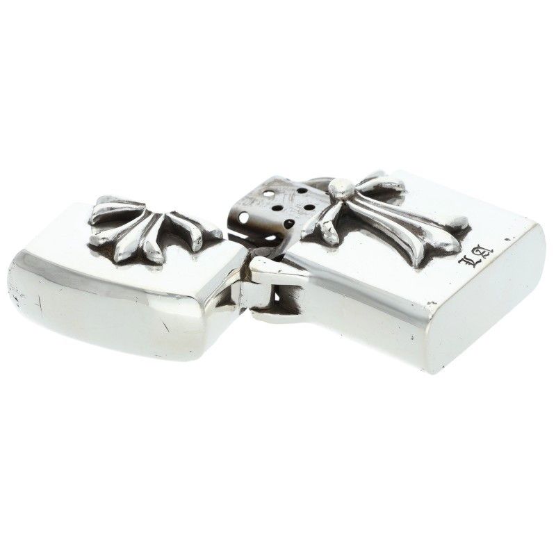  クロムハーツ ZIPPO -V 4 LA スモールCHクロスジッポライター メンズ その他 小物