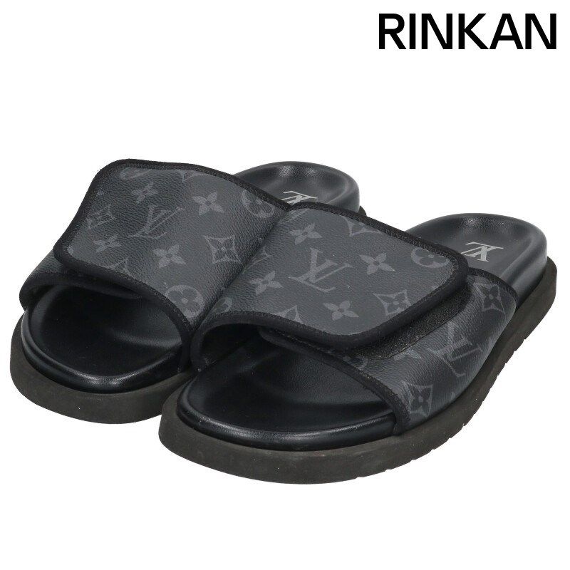 ルイヴィトン マイアミ ライン モノグラムレザーサンダル メンズ 8