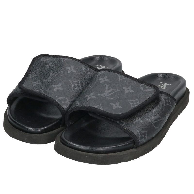 ルイヴィトン マイアミ ライン モノグラムレザーサンダル メンズ 8
