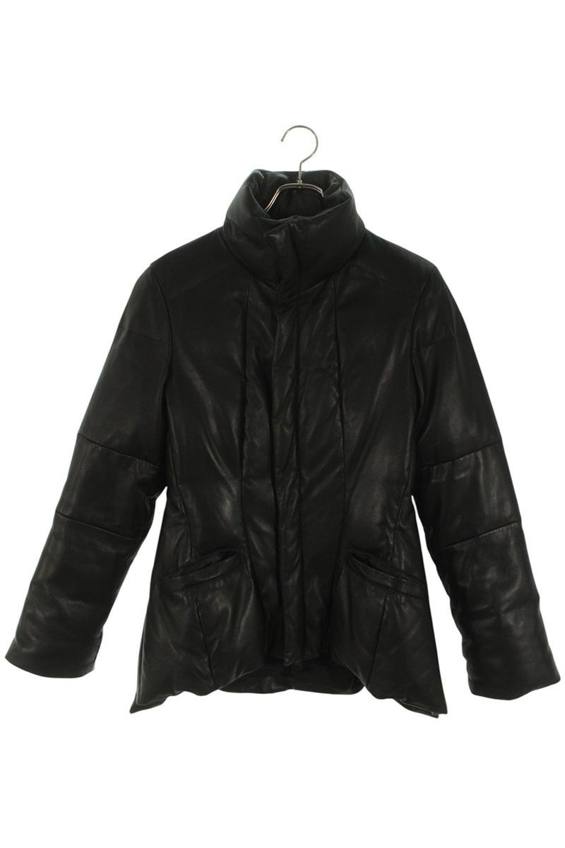 ヨウジヤマモト FN-J28-700 レザーダウンジャケット レディース 2