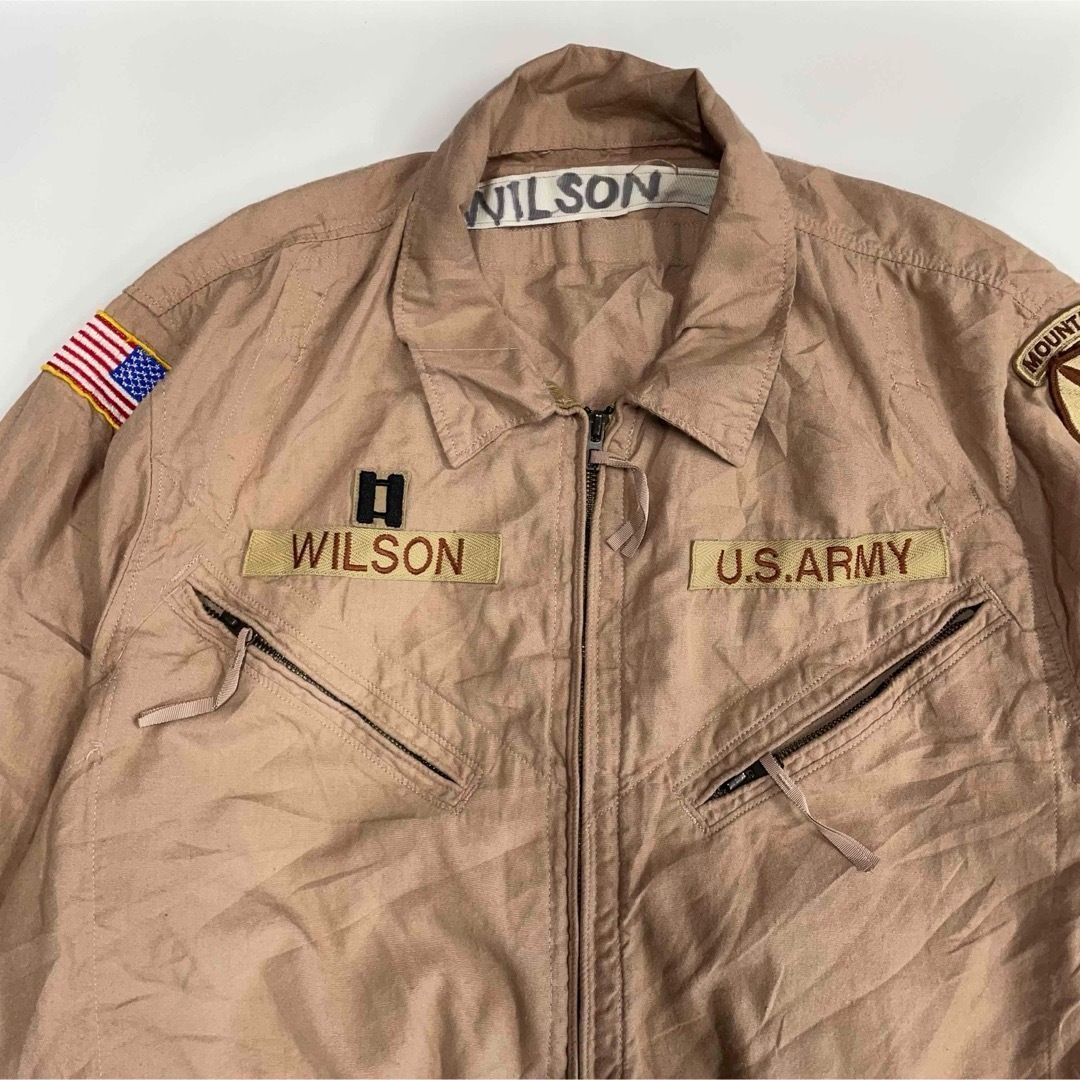 80 s U.S.ARMY フライトスーツ つなぎ オールインワン 米軍 実物XL