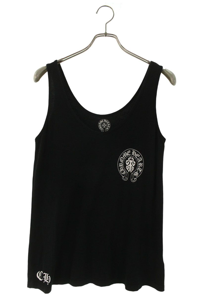クロムハーツ バックアメリカンフラッグプリントタンクトップ レディース S
