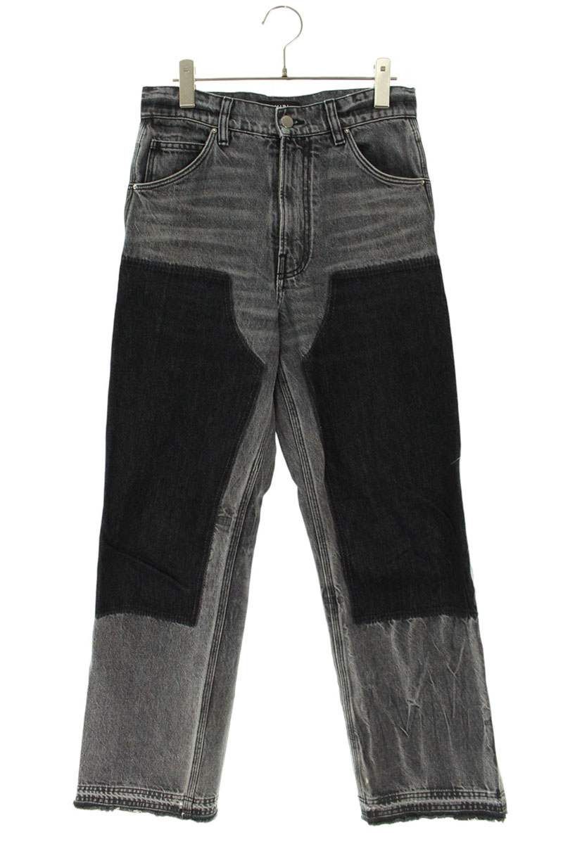 アミリ ダブルニー染色デニムパンツ レディース 25インチ