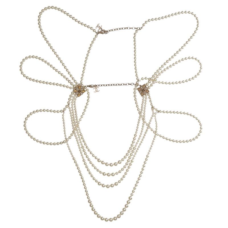 シャネル B15K フェイクパールボディアクセサリー レディース