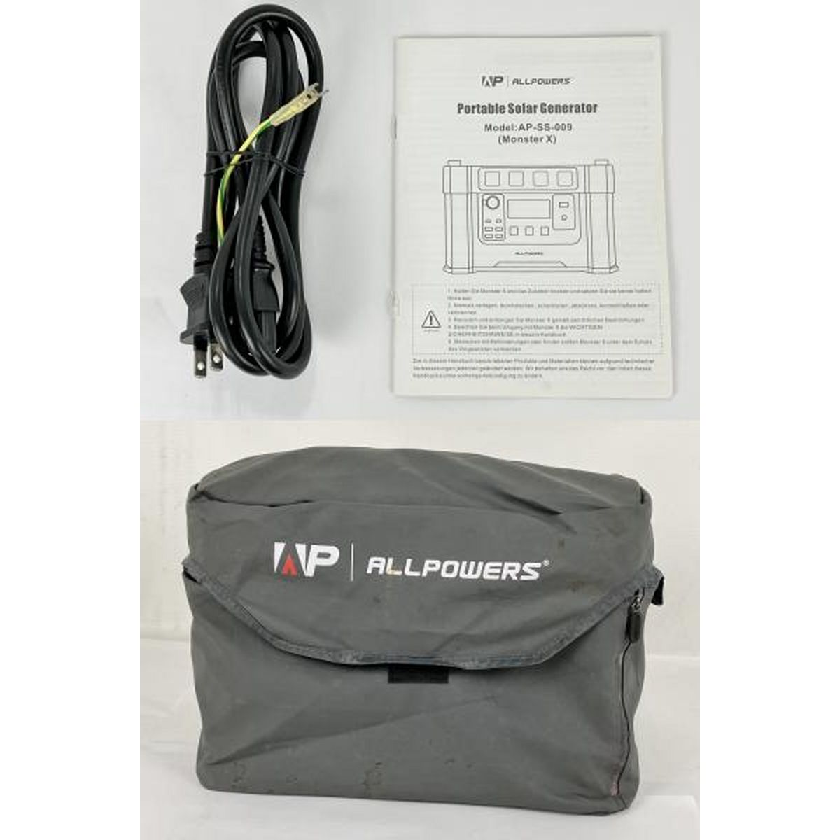 ALLPOWERS AP-SS-009 MonsterX ポータブル電源 アウトドア 防災 非常用 モバイルバッテリー ジャンク Y10409483