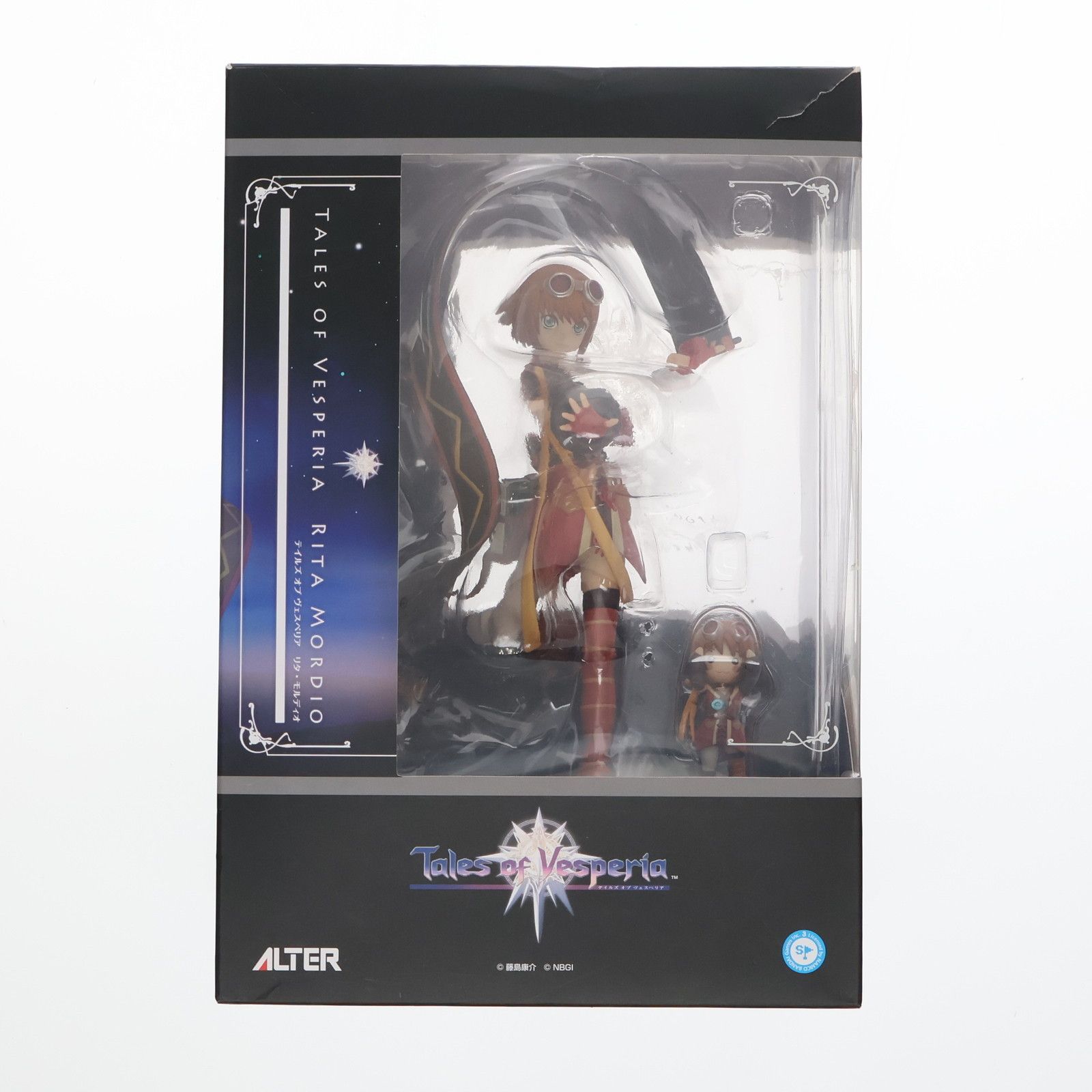 【レア・未開封】テイルズ オブ ヴェスペリア リタ・モルディオ 1/8フィギュア リタ・モルディオ テイルズ オブ ヴェスペリア 1/8 完成品