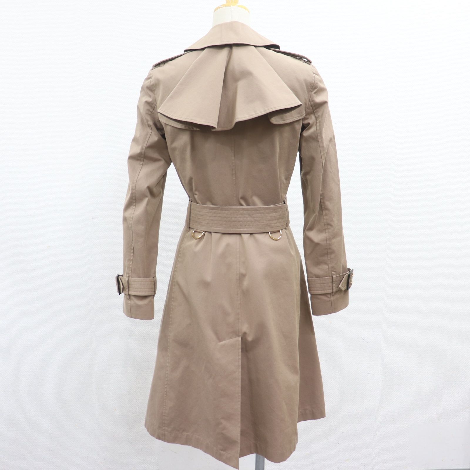 ITA0UYCGRS4S BURBERRY バーバリー トロピカルギャバジン トレンチコート ベルト 4049718 ブラウン レディース IT38