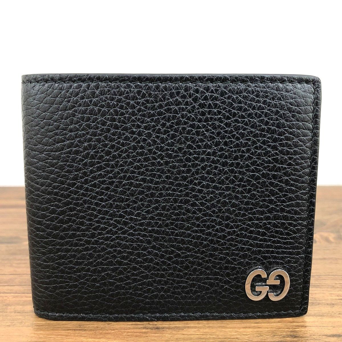 35 み ♥品 GUCCI 札入れ 473916 ドリアン ブラック き