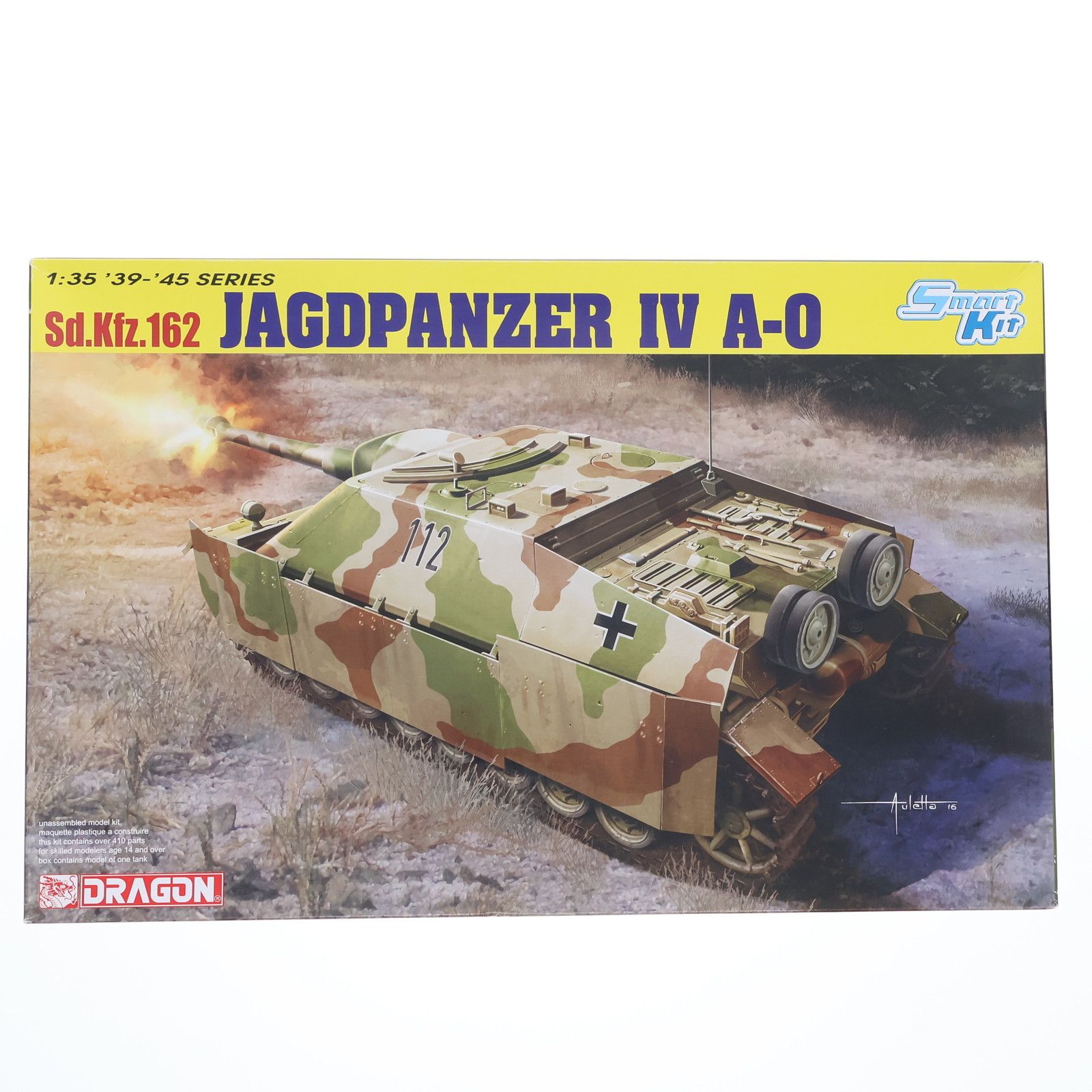  1/35 WWII ドイツ軍 Sd.Kfz.162 IV号駆逐戦車 A-0(スマートキット) プラモデル(DR6843) DRAGON(ドラゴン) その他