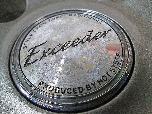  HOT STUFF Exceeder 17インチ 5穴 114 3 エスティマ カムリ 装着車種アルファード エクストレイル ジューク ホイール タイヤ ホイール