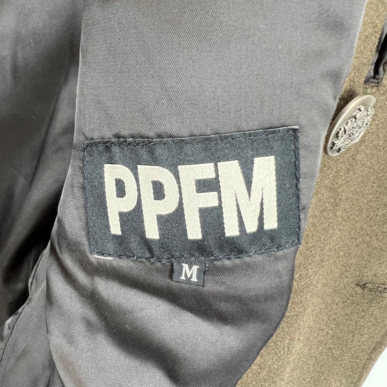 PPFM 2012 archive melton P-coat Napoleon jacket M ピーピーエフエム ピーコート メルトン ナポレオン アーカイブ 平成 お兄系 KANDAIZUMI_COM