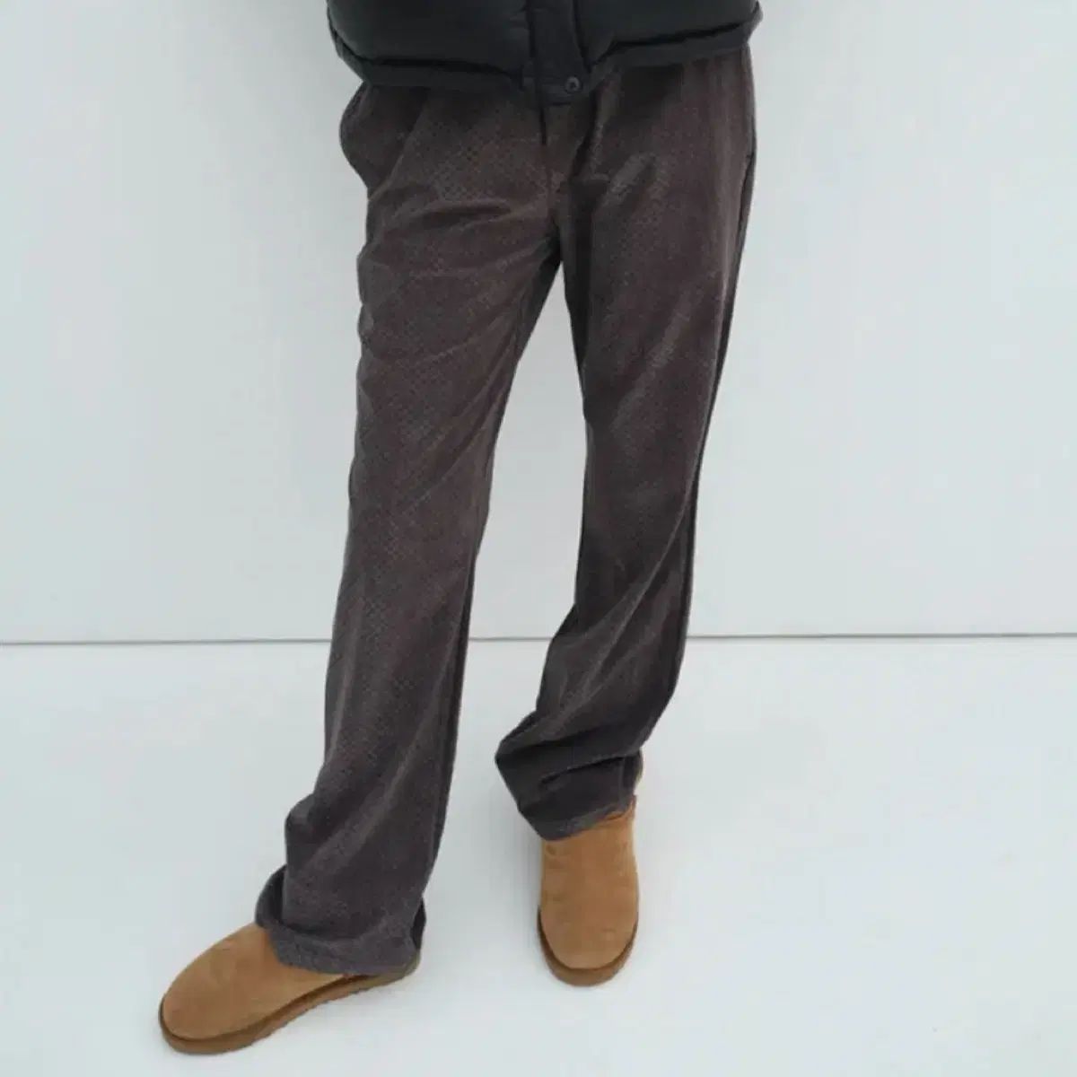 ENZO BLUES エンゾーブルース スウェード パータン ISTJ VENDING MACHINE Ver. パンツ Charcoal