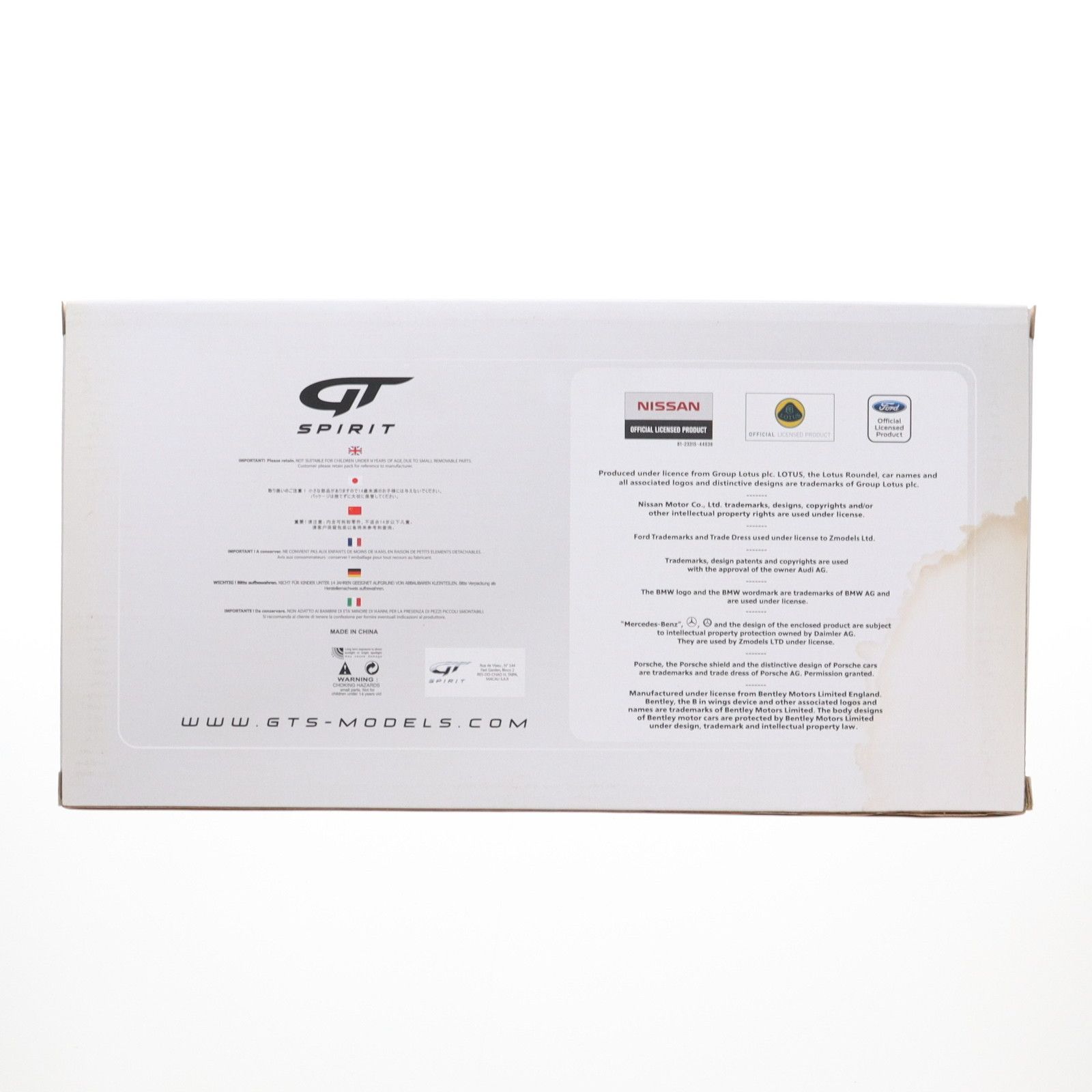 1|18 メルセデス ベンツ AMG GT modified by Prior Design レッド|ブラック 完成品 ミニカー ZM 104 GTスピリット