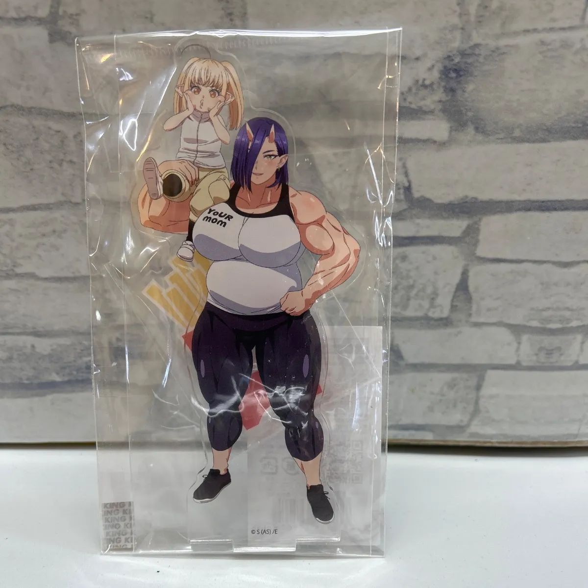 Q4-17】◎ エルフさんは痩せられない 男鹿＆児穂 アクリルスタンド