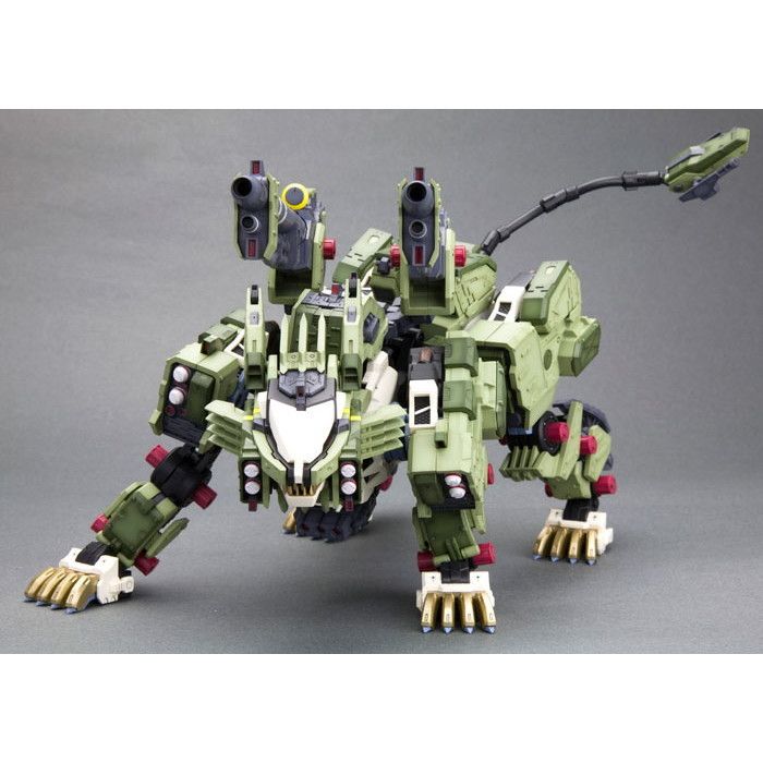 【未組立】HMM ゾイド ライガーゼロ パンツァー　ライガーゼロパンツァー 全22カ所のミサイルハッチはすべて展開可能！『ゾイド』マーキング