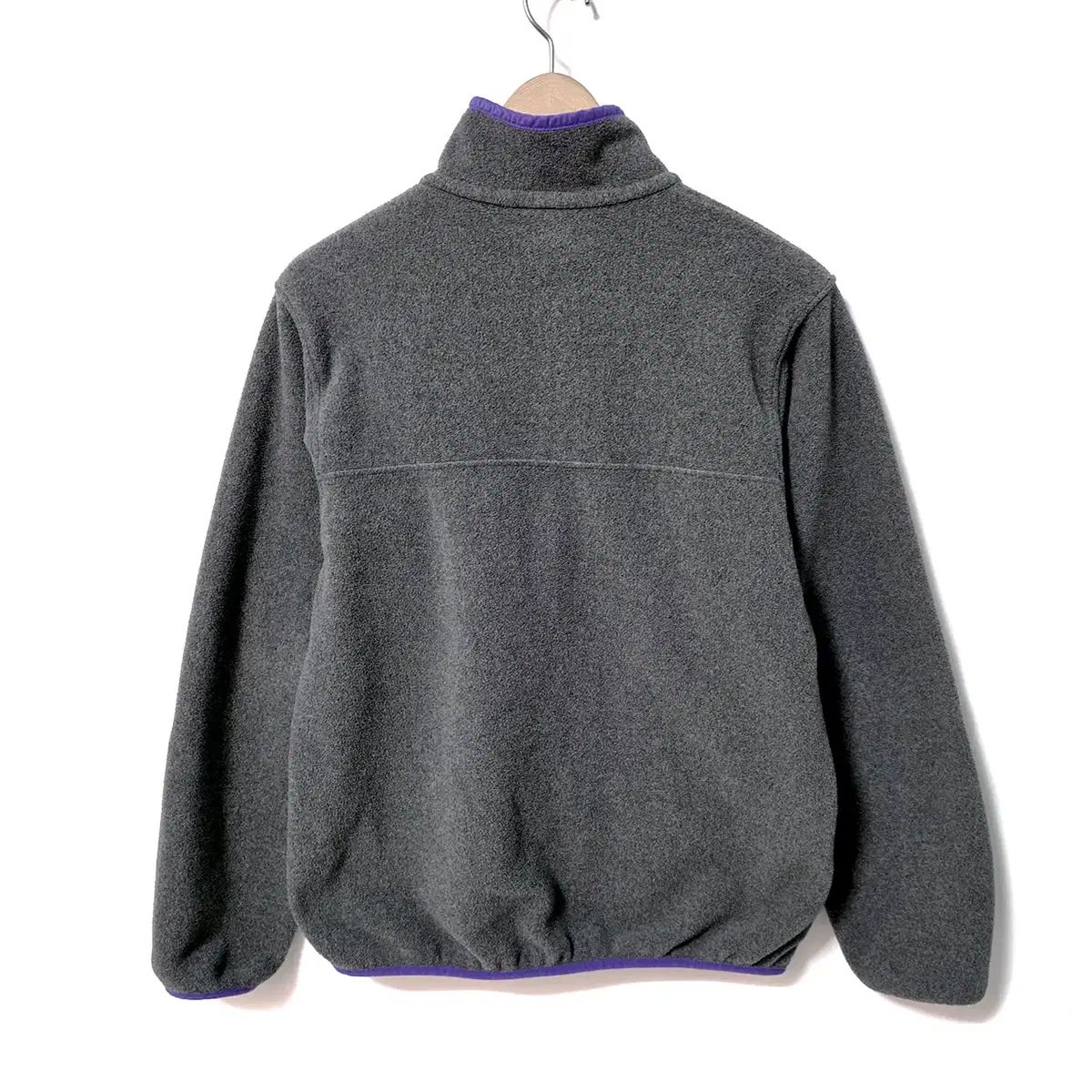 W M patagonia シンチラ スナップT パープル グレー