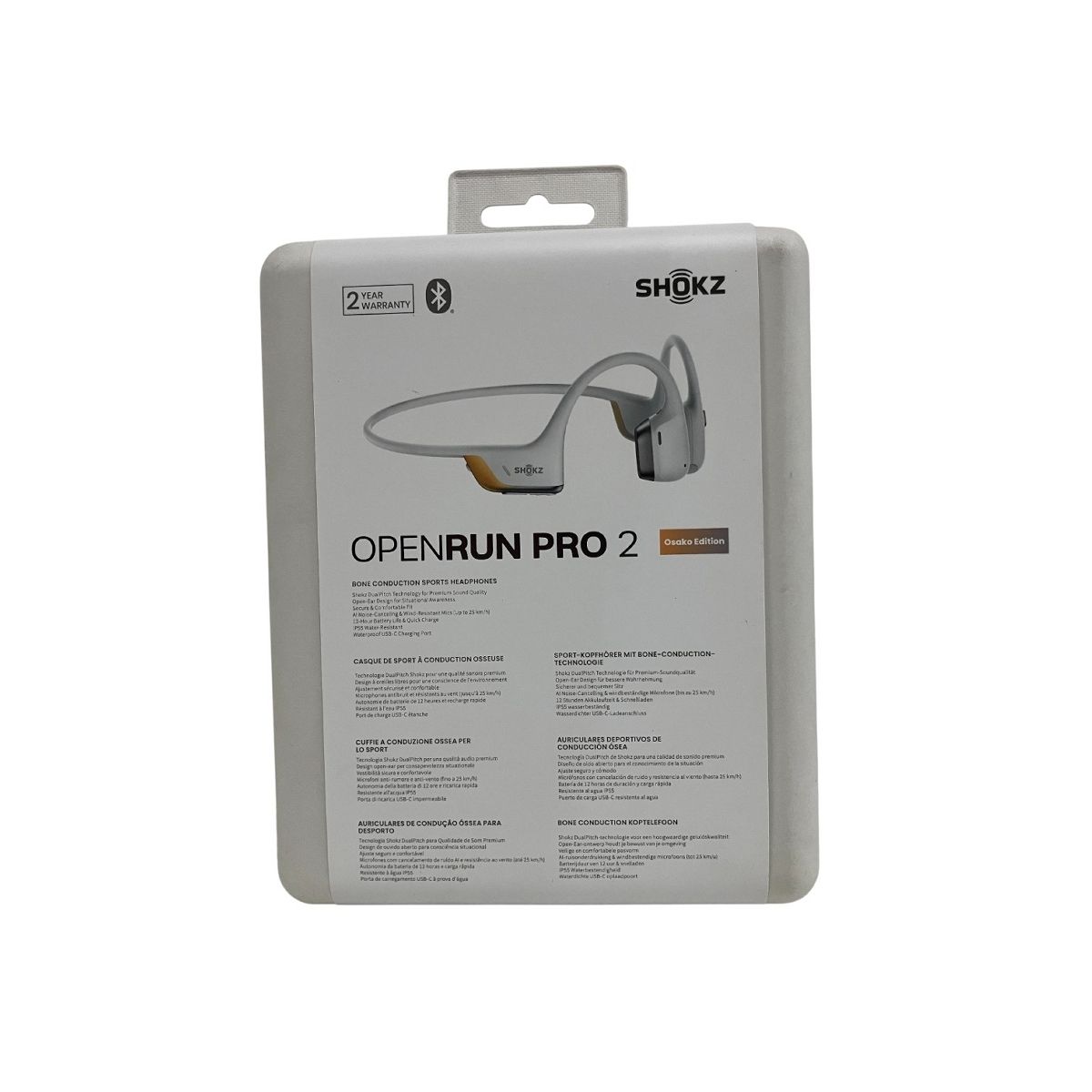 デザイン性が高い Shokz OPENRUN PRO2 S820 骨伝導イヤホン ワイヤレス 家電 B10553362