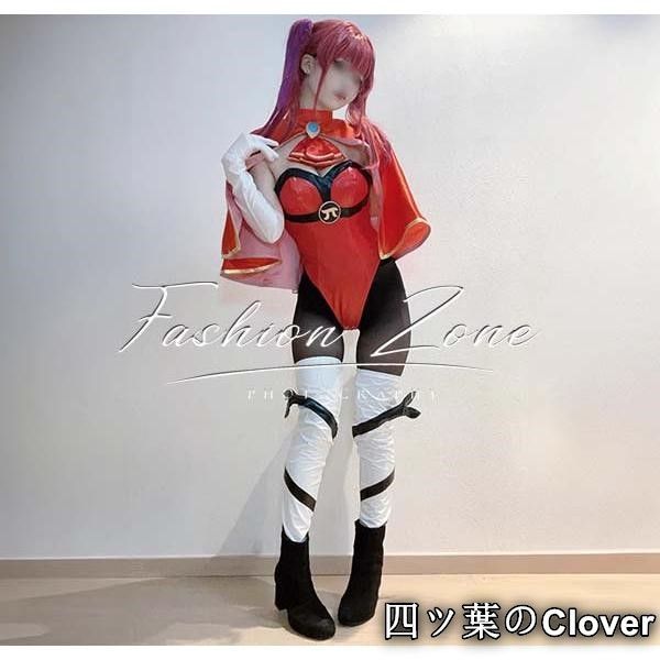 ♥ ◆バーチャルYouTuber ホロライブ hololive 風 宝鐘マリン paipai コスプレ衣装ウィッグ cosplay ハロウィン 演出服 変装B251106