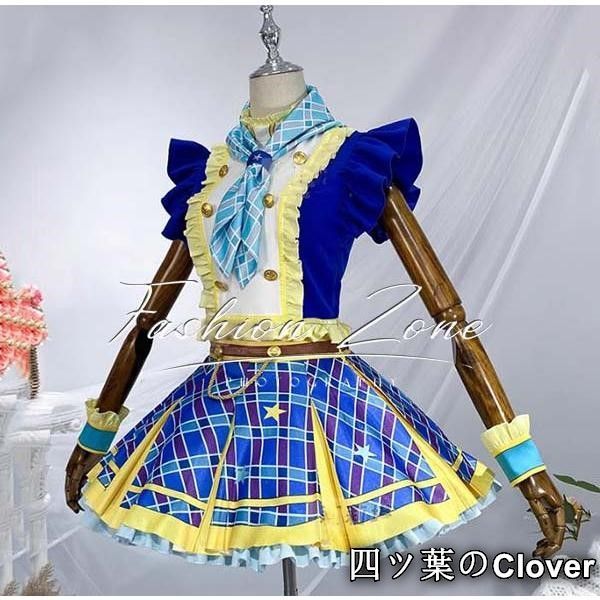 ♥ ◆アイカツ アイドルカツドウ 風 霧矢あおい第二季 コスプレ衣装 ウィッグ靴cosplay ハロウィン 演出服 変装B251106