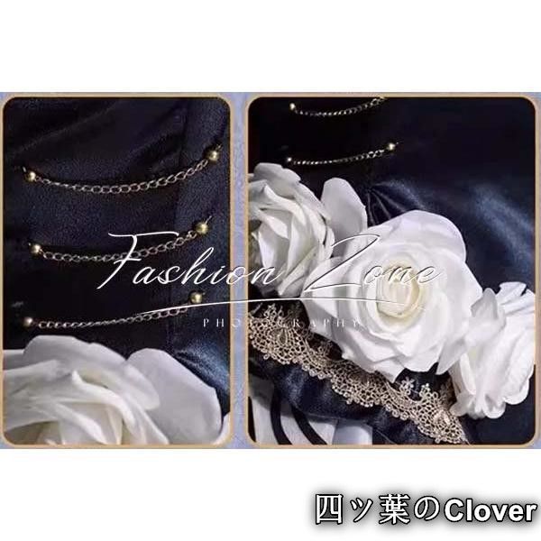 鏡音リン望月ドレス コスプレ衣装ウィッグ