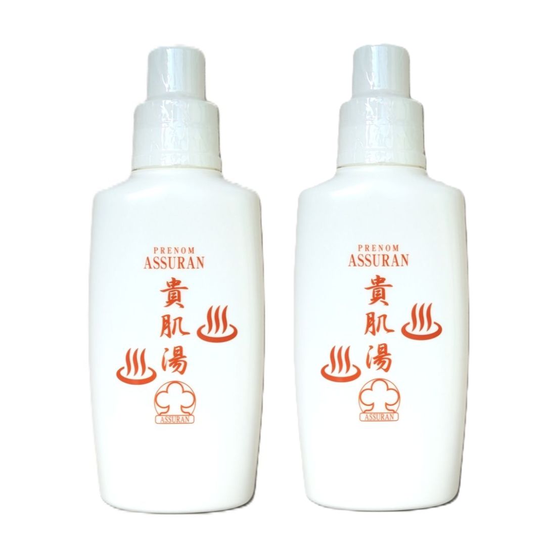 2本セット アシュラン 貴肌湯 (II) 浴用化粧料 500ml プラノ