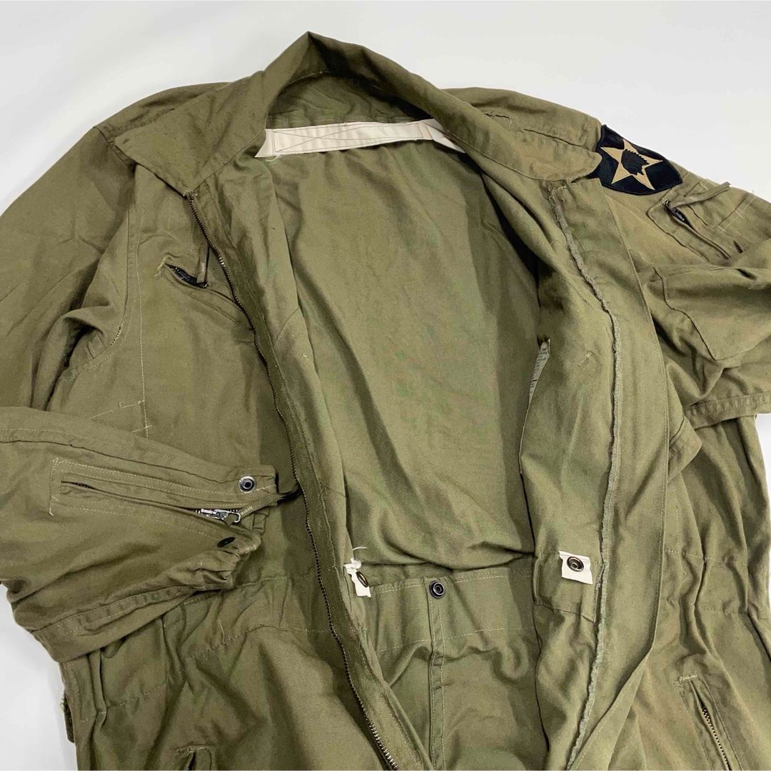  80-90 s U.S. ARMY コンバットビークル つなぎ フライトスーツXL オーバーオール つなぎ パンツ