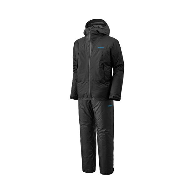 シマノ 防寒服アウター RB-057X ベーシックインサレーション レインスーツ 01 シマノブラック L