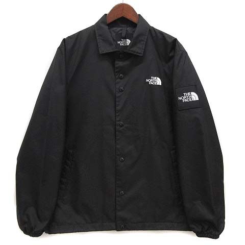 ザノースフェイス THE NORTH FACE コーチ ジャケット スクエアロゴ THE COACH JACKET NP72130 ブラック 黒 M