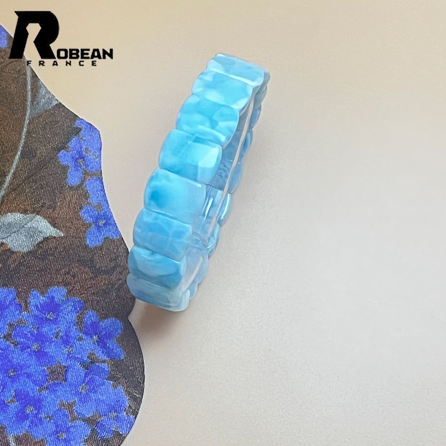 ROBEAN ドミニカ共和国産のラリマーバングル