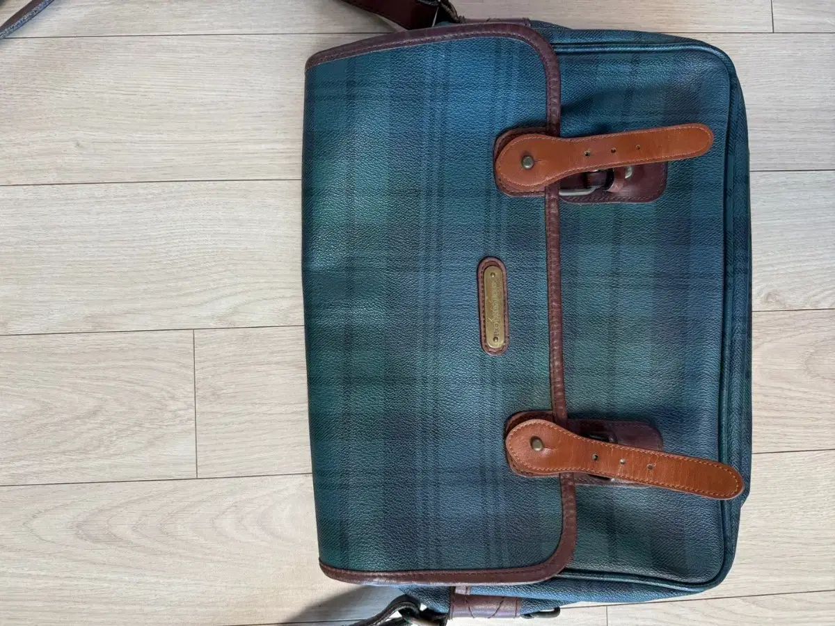 ポロラルフローレン タータンチェック ブラックウォッチ クロスバック