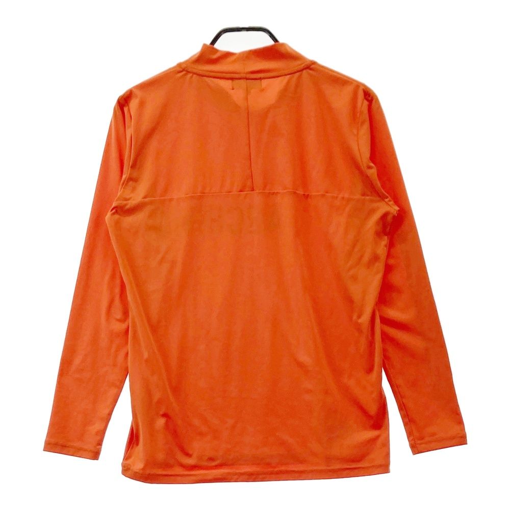 サイズ：46 ARCHIVIO アルチビオ ハイネック 長袖Tシャツ オレンジ系