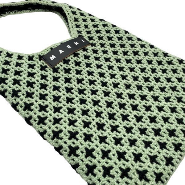 マルニ MARNI MARNI MARKET リバーシブル ニットバッグ トートバッグ