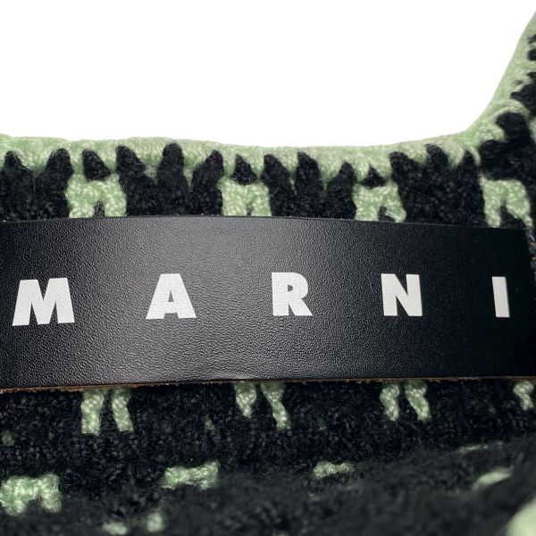 マルニ MARNI MARNI MARKET リバーシブル ニットバッグ トートバッグ 