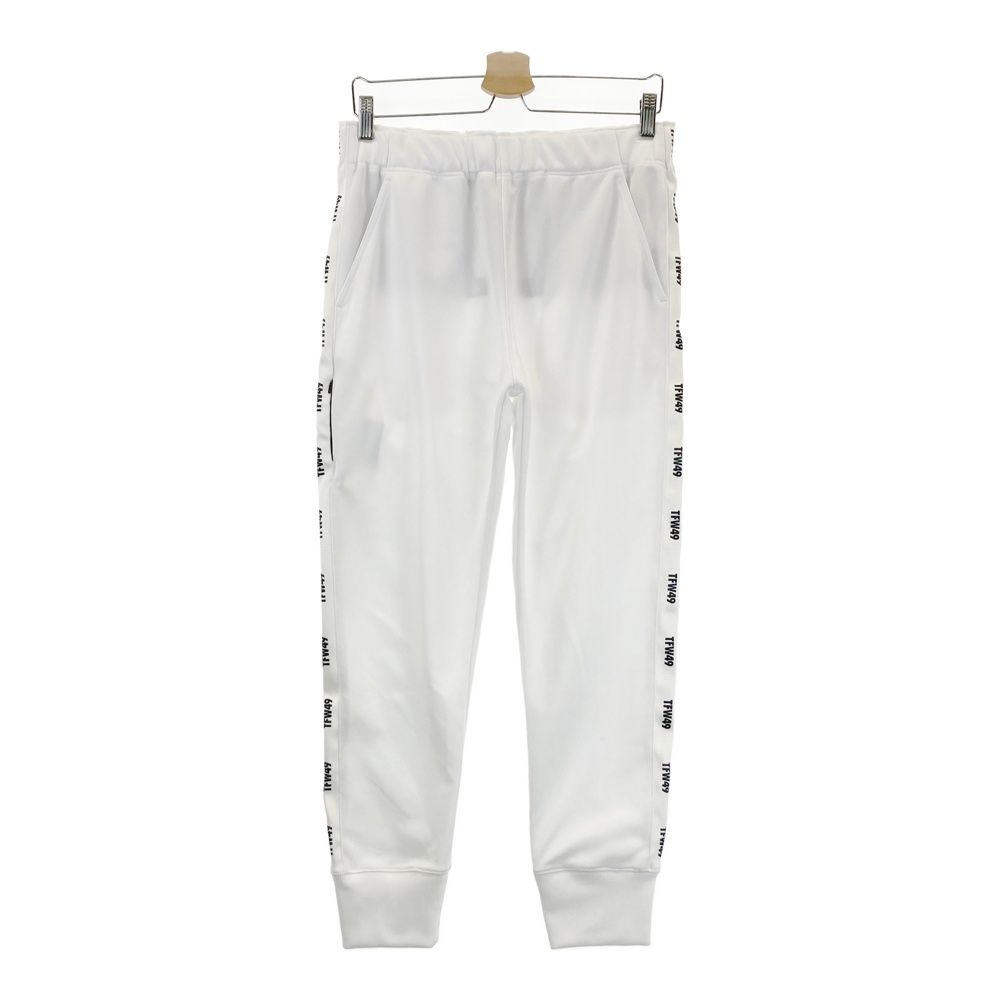 サイズ 4 TFW49 ティーエフダブリューフォーティーナイン ジョガーパンツ ホワイト系 240101553944 ゴルフウェア メンズ ストスト