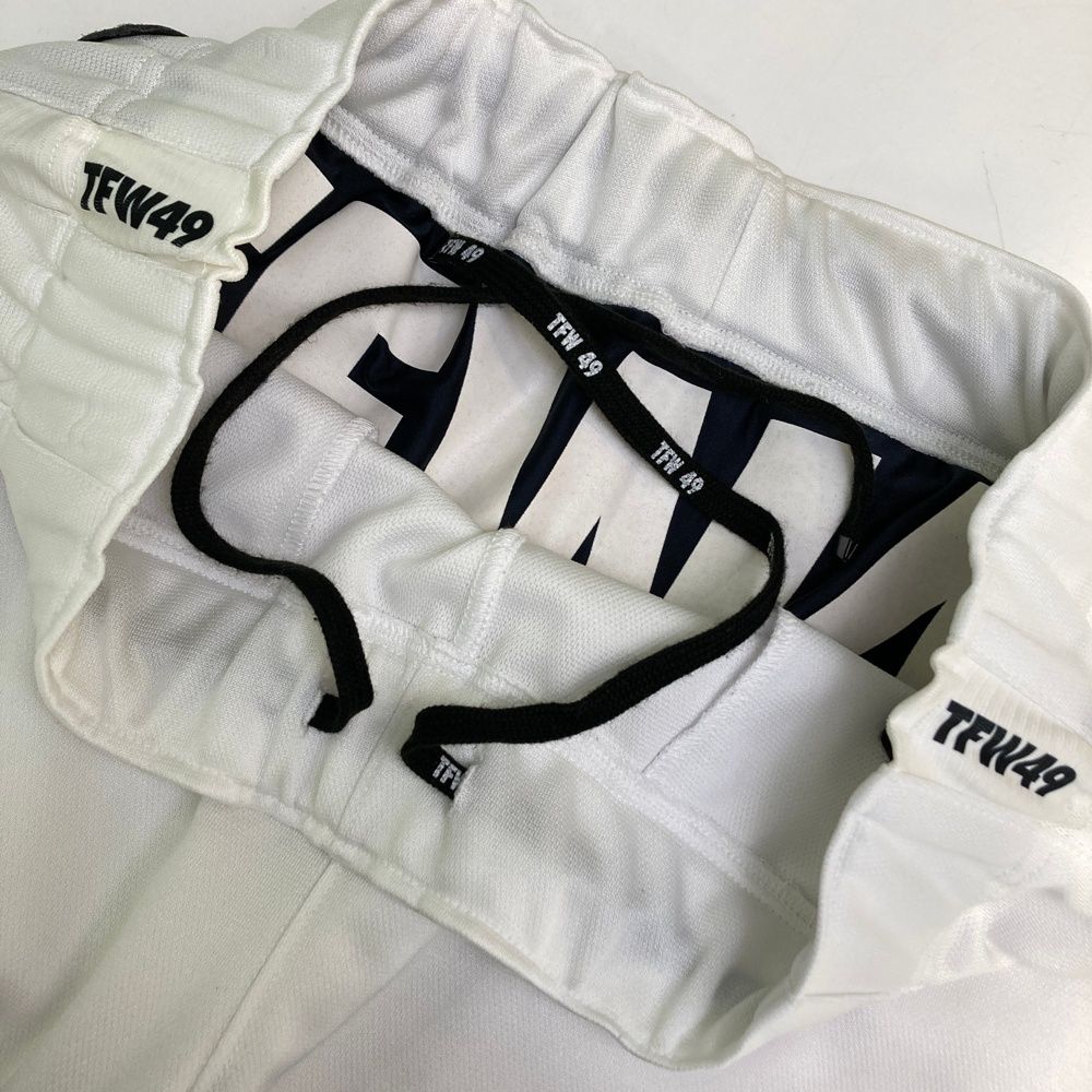 親しみある サイズ 4 TFW49 ティーエフダブリューフォーティーナイン ジョガーパンツ ホワイト系 240101553944 ゴルフウェア メンズ ストスト 豊富な品揃え。
