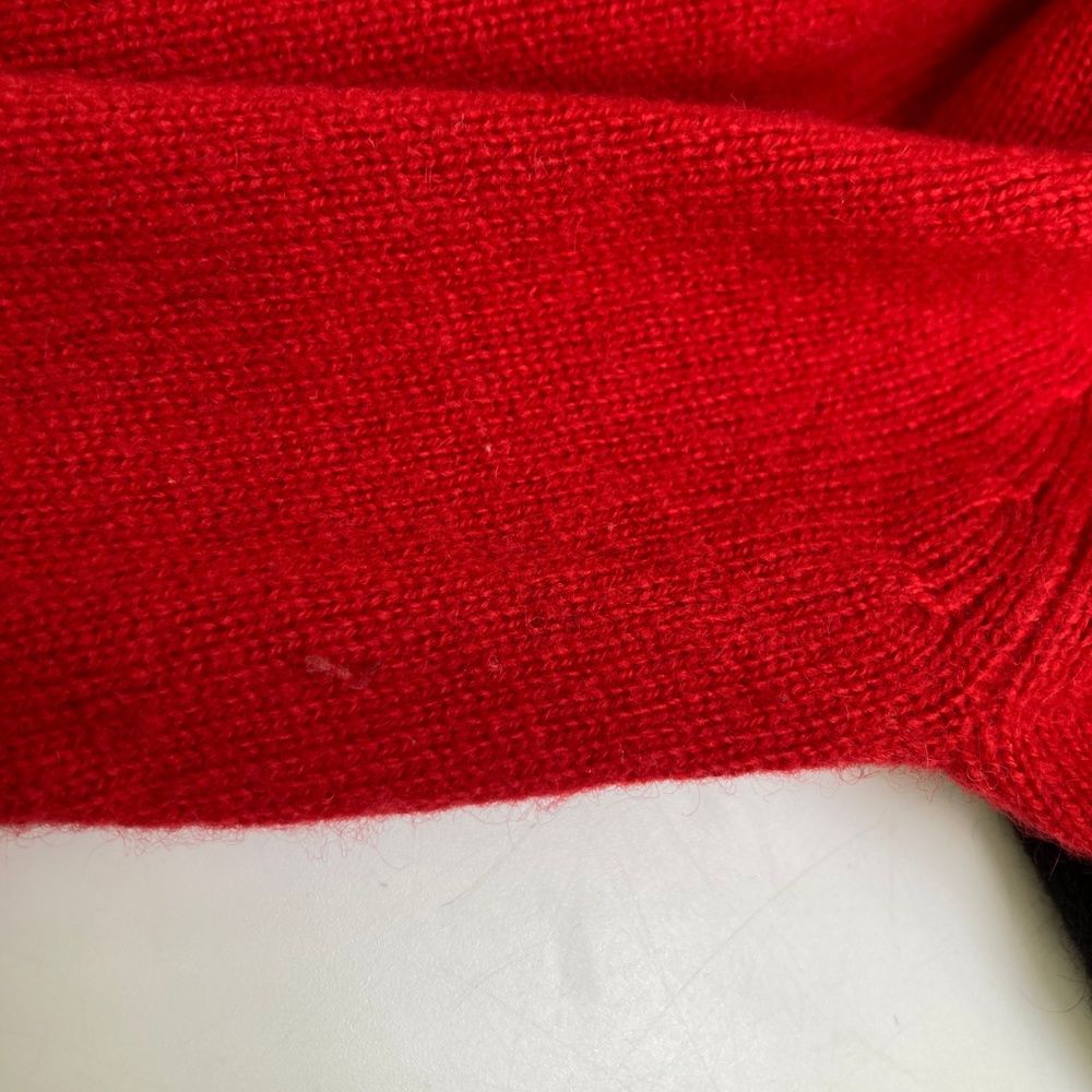 サイズ：L ROUGH&SWELL ラフアンドスウェル カシミヤ Vネック ニット