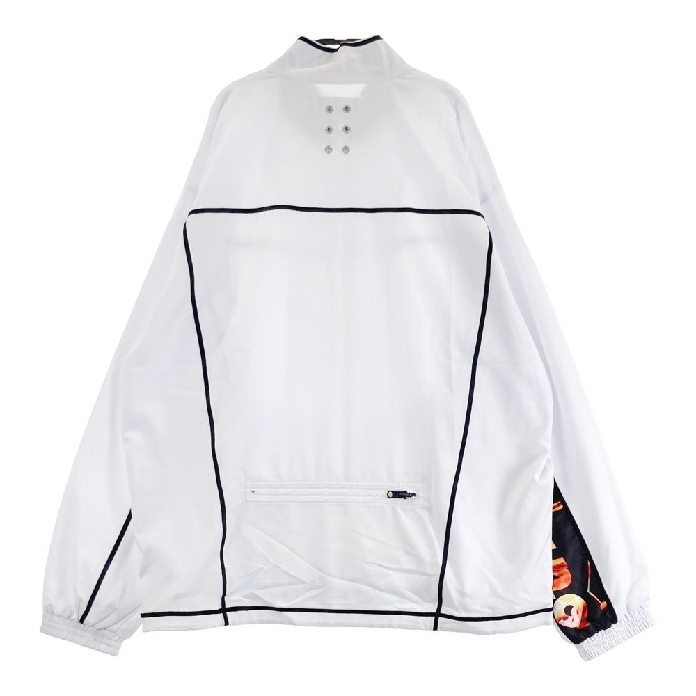 サイズ 7 RUSSELUNO ラッセルノ メッシュ裏地 デザイン切替長袖ジャケット ホワイト系 240101555235 ゴルフウェア メンズ ストスト