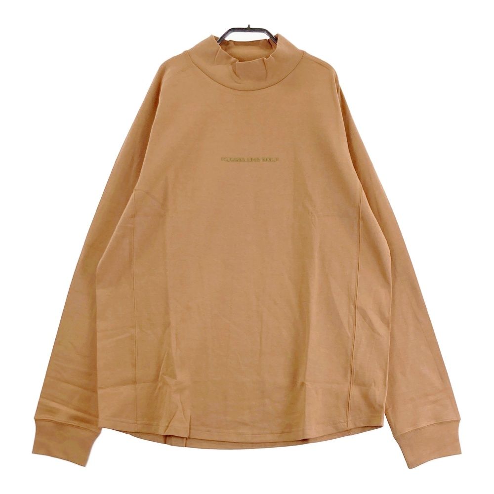 サイズ 7 RUSSELUNO ラッセルノ バックルチャ ハイネック長袖Tシャツ ブラウン系 240101555252 ゴルフウェア メンズ ストスト