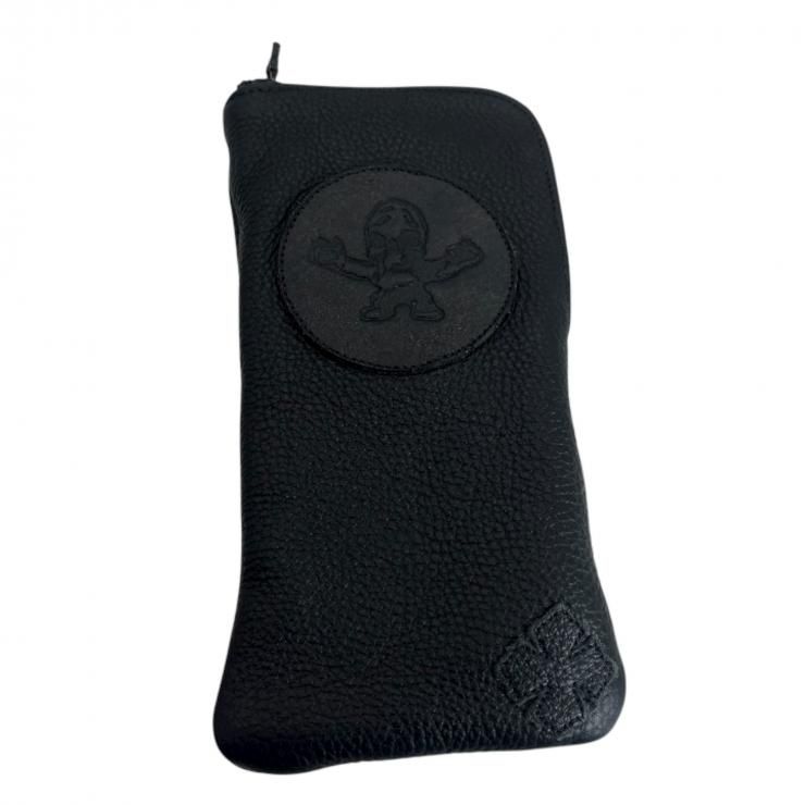 CHROME HEARTS クロムハーツ メガネ 伊達眼鏡 度なし ジョーフォティ ブラックフレーム FOTI H.T.2 55□20-144