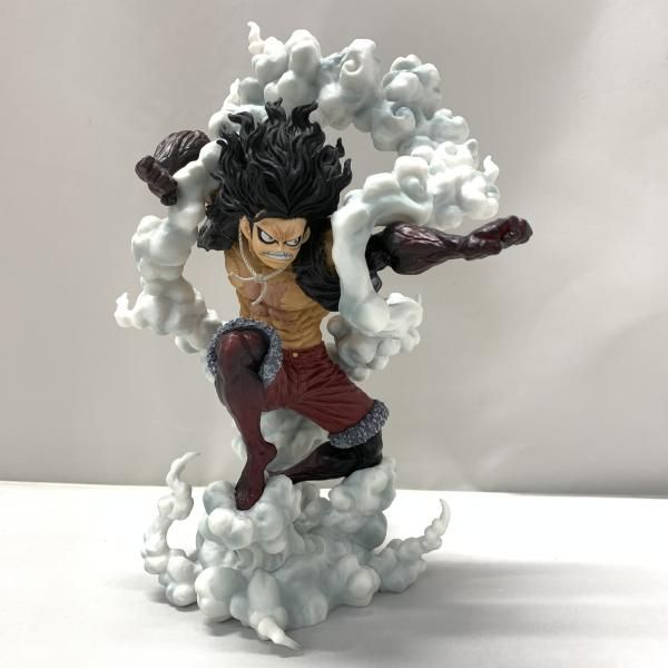 中古】バンダイ A賞 モンキー・D・ルフィ ギア4 スネイクマン