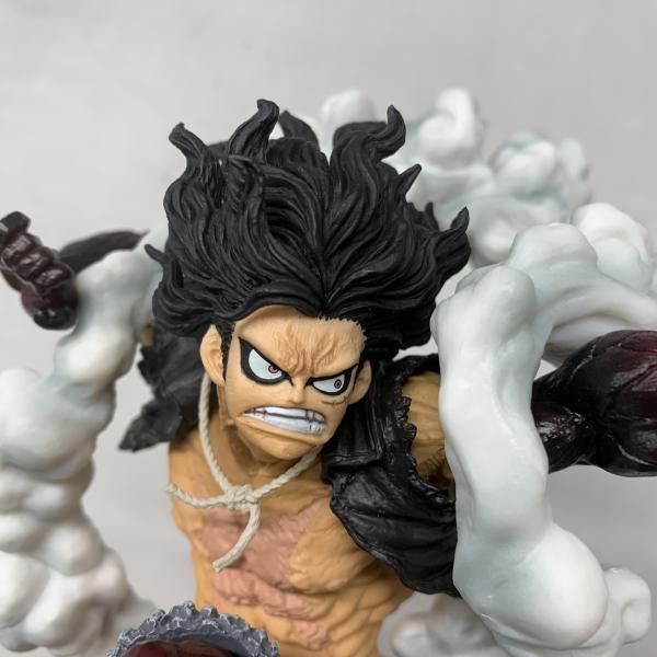 中古】バンダイ A賞 モンキー・D・ルフィ ギア4 スネイクマン