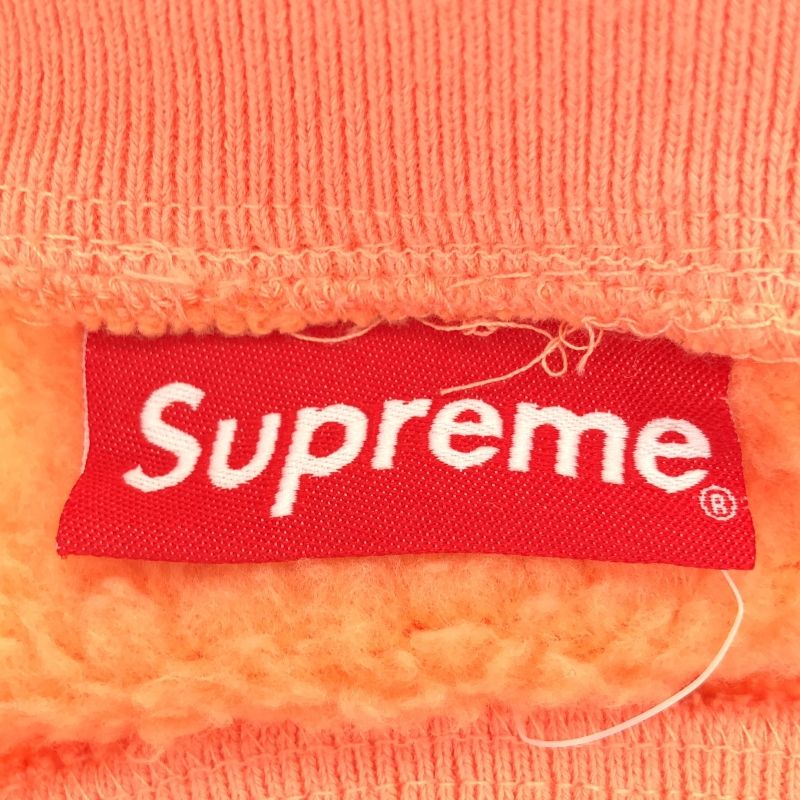 中古】Supreme Polartec Deep Pile Crewneck サイズM オレンジ
